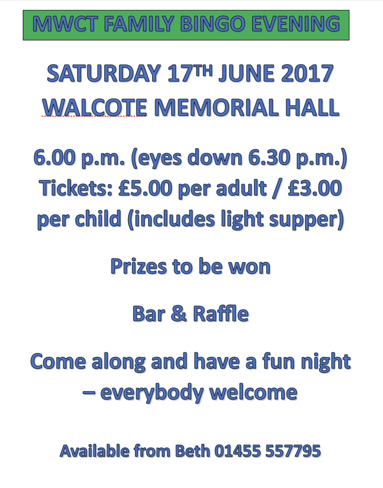 Walcote Memorial Hall
